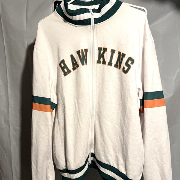 Netflix Stranger Things | Official Hawkins School Full Zip Sweater | XL | Rad!! - Picture 6 of 11